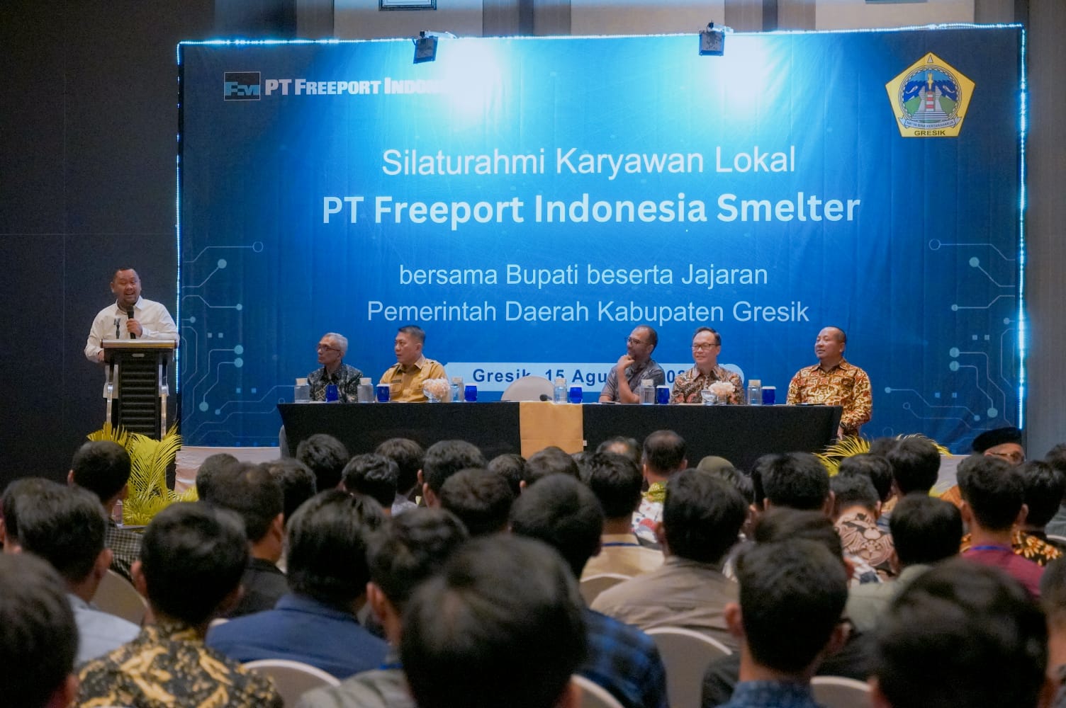 Silaturahmi Bersama Karyawan Lokal PT. Freeport Indonesia, Bupati Gresik Gus Yani Ingatkan Untuk Terus Upgrade Kualitas Diri